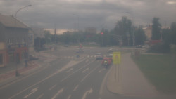 Křižovatka ulic Komenského a Velké Novosady