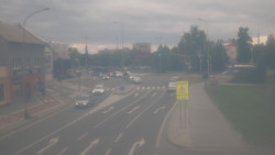 Křižovatka ulic Komenského a Velké Novosady