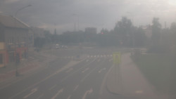 Křižovatka ulic Komenského a Velké Novosady
