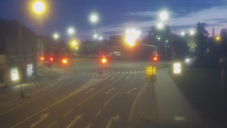 Křižovatka ulic Komenského a Velké Novosady