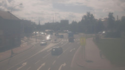 Křižovatka ulic Komenského a Velké Novosady