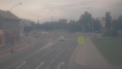 Křižovatka ulic Komenského a Velké Novosady