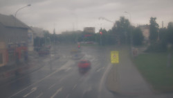 Křižovatka ulic Komenského a Velké Novosady