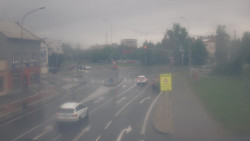 Křižovatka ulic Komenského a Velké Novosady