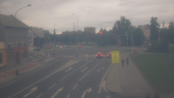 Křižovatka ulic Komenského a Velké Novosady
