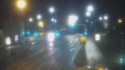 Křižovatka ulic Komenského a Velké Novosady