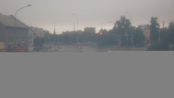 Křižovatka ulic Komenského a Velké Novosady