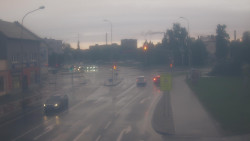 Křižovatka ulic Komenského a Velké Novosady