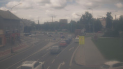Křižovatka ulic Komenského a Velké Novosady