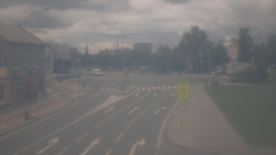 Křižovatka ulic Komenského a Velké Novosady