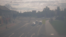 Křižovatka ulic Komenského a Velké Novosady