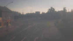 Křižovatka ulic Komenského a Velké Novosady