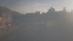 Křižovatka ulic Komenského a Velké Novosady