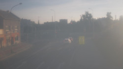 Křižovatka ulic Komenského a Velké Novosady
