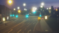 Křižovatka ulic Komenského a Velké Novosady