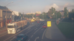 Křižovatka ulic Komenského a Velké Novosady