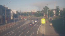 Křižovatka ulic Komenského a Velké Novosady