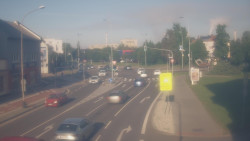 Křižovatka ulic Komenského a Velké Novosady