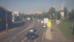Křižovatka ulic Komenského a Velké Novosady