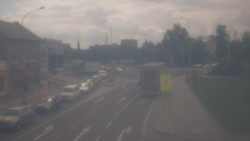 Křižovatka ulic Komenského a Velké Novosady