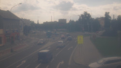 Křižovatka ulic Komenského a Velké Novosady