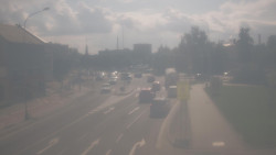 Křižovatka ulic Komenského a Velké Novosady