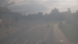 Křižovatka ulic Komenského a Velké Novosady