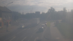 Křižovatka ulic Komenského a Velké Novosady
