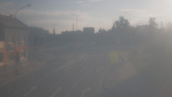 Křižovatka ulic Komenského a Velké Novosady