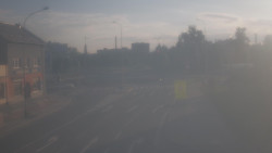 Křižovatka ulic Komenského a Velké Novosady