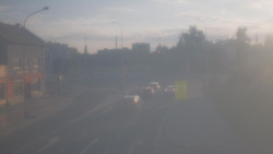 Křižovatka ulic Komenského a Velké Novosady
