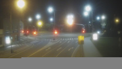 Křižovatka ulic Komenského a Velké Novosady
