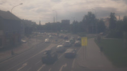 Křižovatka ulic Komenského a Velké Novosady