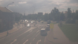 Křižovatka ulic Komenského a Velké Novosady