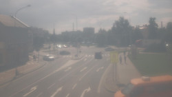Křižovatka ulic Komenského a Velké Novosady