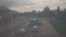Křižovatka ulic Komenského a Velké Novosady