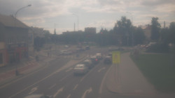 Křižovatka ulic Komenského a Velké Novosady