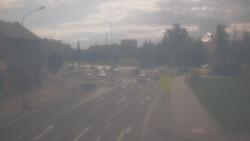 Křižovatka ulic Komenského a Velké Novosady