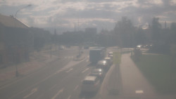 Křižovatka ulic Komenského a Velké Novosady
