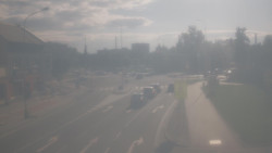 Křižovatka ulic Komenského a Velké Novosady