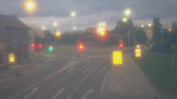 Křižovatka ulic Komenského a Velké Novosady