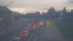 Křižovatka ulic Komenského a Velké Novosady