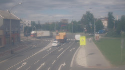 Křižovatka ulic Komenského a Velké Novosady