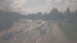 Křižovatka ulic Komenského a Velké Novosady