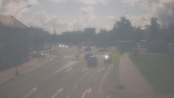 Křižovatka ulic Komenského a Velké Novosady