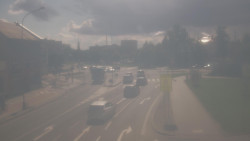 Křižovatka ulic Komenského a Velké Novosady