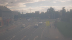 Křižovatka ulic Komenského a Velké Novosady