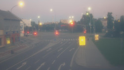 Křižovatka ulic Komenského a Velké Novosady