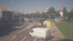 Křižovatka ulic Komenského a Velké Novosady