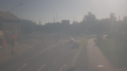 Křižovatka ulic Komenského a Velké Novosady
